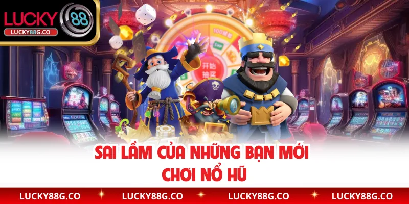 Sai lầm của những bạn mới chơi nổ hũ