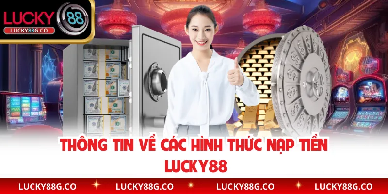 Thông tin về các hình thức nạp tiền Lucky88